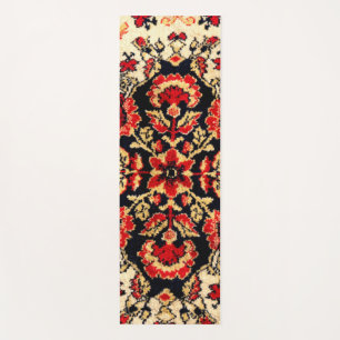 Image of a vintage carpet. Impressive texture Yoga Mat