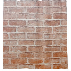Image of Background brick wall textureabstract, ag Shower Curtain