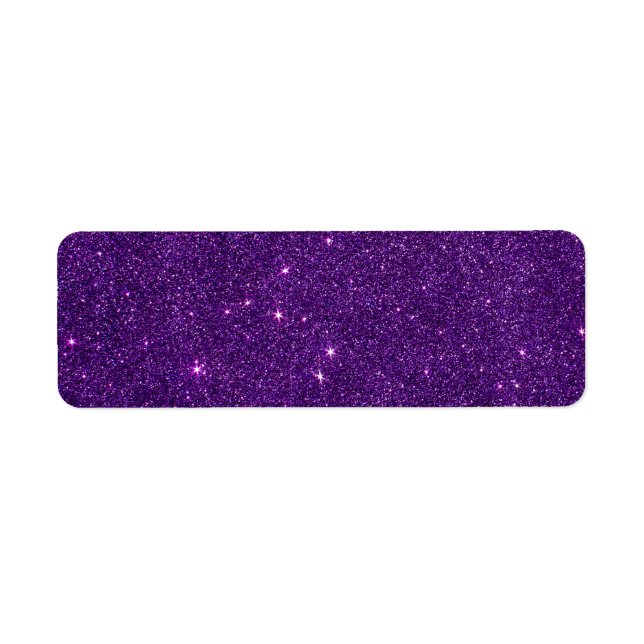 Image of Bright Purple Glitter (Front)