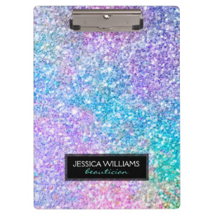 Image Of Colourful Glitter Clipboard