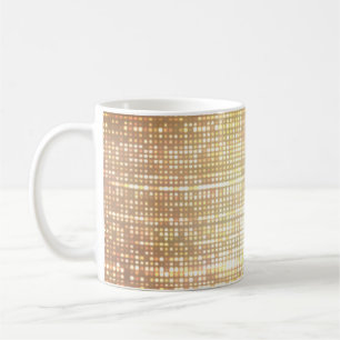 Image of defocused stadium lights. coffee mug
