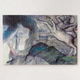 Image of Minotaur to illustrate Inferno, Canto XII Jigsaw Puzzle