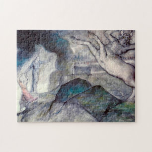 Image of Minotaur to illustrate Inferno, Canto XII Jigsaw Puzzle