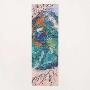 Image of my work Looking Back from the Eyes Yoga Mat