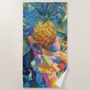 Image of my work Pineapple Beach Towel