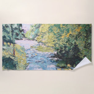 Image of my work Seeing Through the Forest Beach Towel