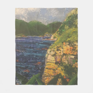 Image of my work The Rock Fleece Blanket