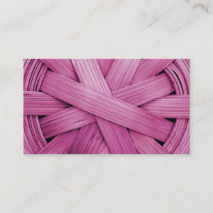 Image of Pink Basket Business Card