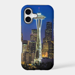 Image of Seattle Skyline in morning hours.