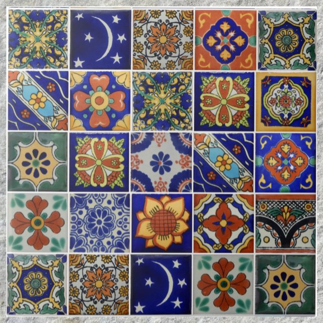 Image of Talavera Tile on 6 x 6 Ceramic Tile (Creator Uploaded)