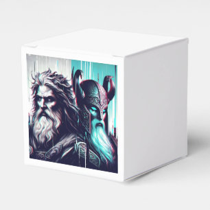 image of the gods zeus and odin togethe favour box