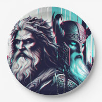image of the gods zeus and odin togethe