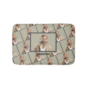 Image Photo Personalised Custom Bath Mat