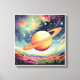 Image printed on canvas for beautiful colors, 194