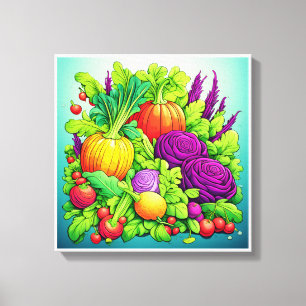 Image printed on canvas for beautiful colours, 155 print