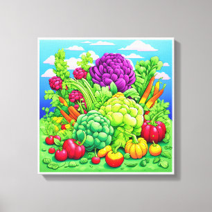 Image printed on canvas for beautiful colours, 158 print