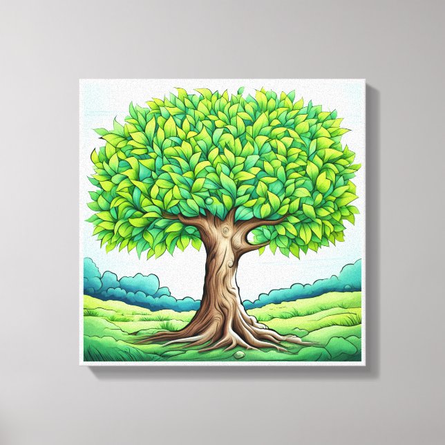 Image printed on canvas for beautiful colours, 172 print (Front)