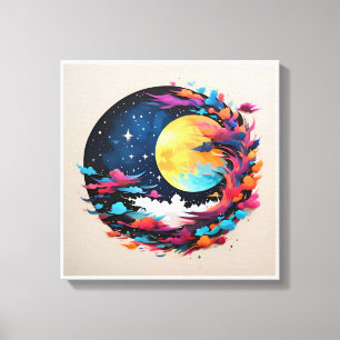 Image printed on canvas for beautiful colours, 189 print