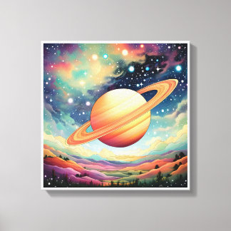 Image printed on canvas for beautiful colours, 194
