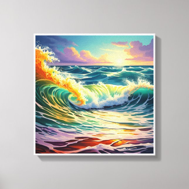 Image printed on canvas for beautiful colours, 202 print (Front)