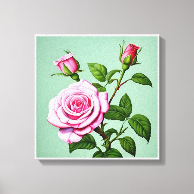 Image printed on canvas for beautiful colours, 69 (Front)