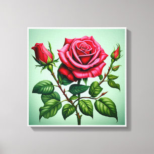 Image printed on canvas for beautiful colours, 72 print