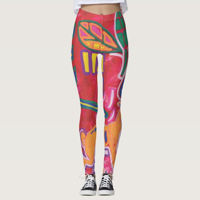 Imagen de ilustración de Mola6 Leggings (Front)