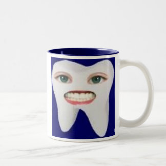 images-2, Clean teeth are happy teeth! Two-Tone Coffee Mug