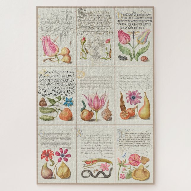 Images from Mira Calligraphiae Monumenta 004 Jigsaw Puzzle (Vertical)