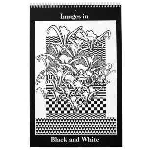 Images In Black and White Calendar