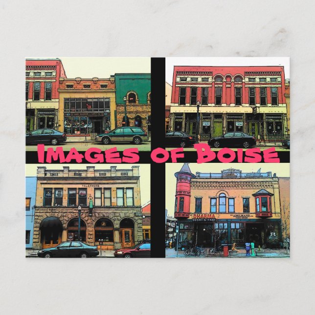 Images of Boise Postcard (Front)