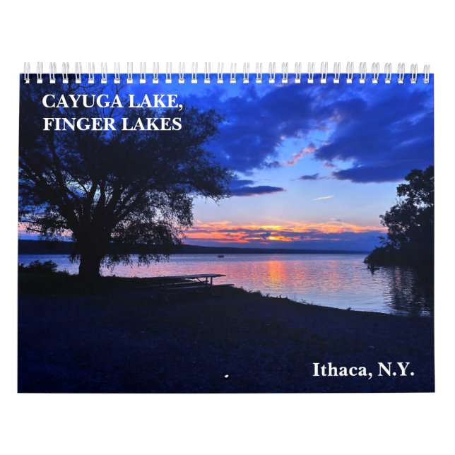 IMAGES OF CAYUGA LAKE, FINGER LAKES  calendar (Cover)