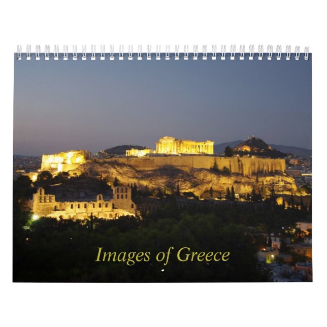 Images of Greece Calendar (Cover)