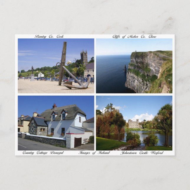 Images of Ireland postcard (Front)