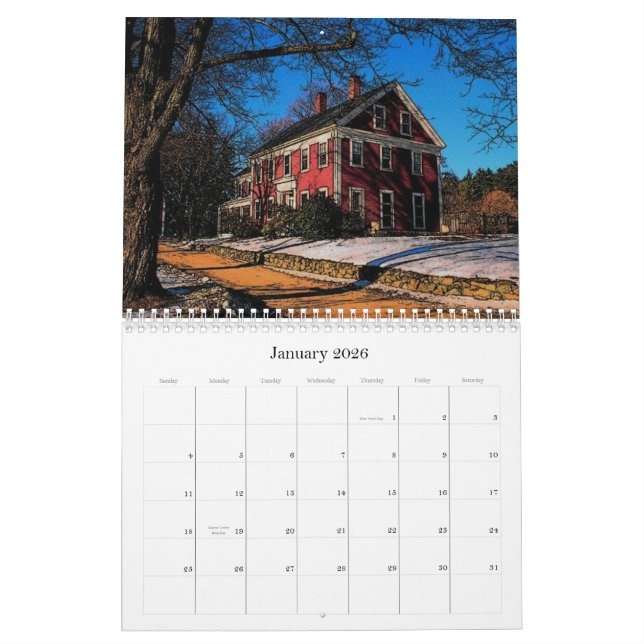 Images of New England 2010 Calendar (Jan 2026)