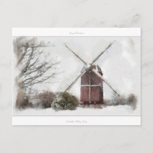 Images of Scandinavia - Sandmöllan, Sweden Postcard (Front)