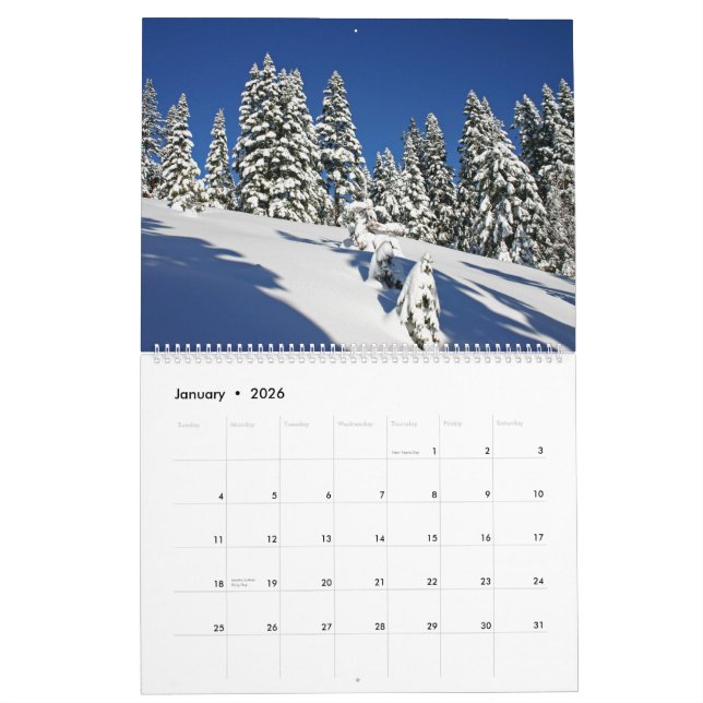 Images of The West Calendar (Jan 2026)