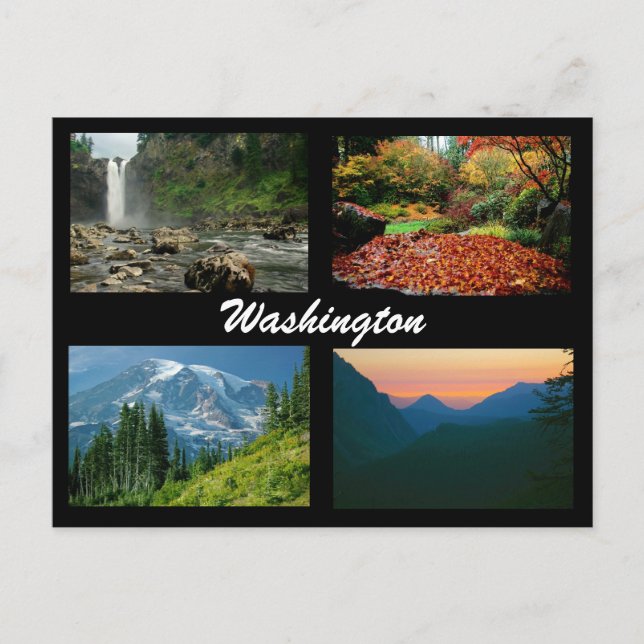 Images of Washington postcard (Front)