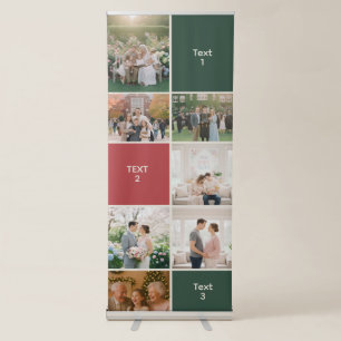 images photo collage family retractable banner