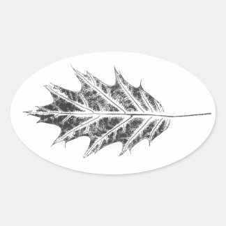 Images taken from direct nature leaf print Sticker