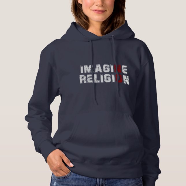 Imagin No Religion Hoodie (Front)
