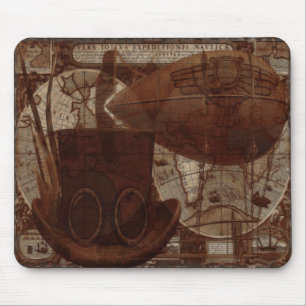 Imaginarium Steampunk Mixed Media Mouse Mat