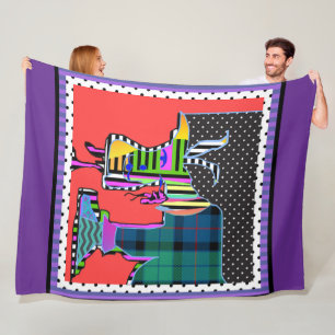 Imaginary Animal Fleece Blanket
