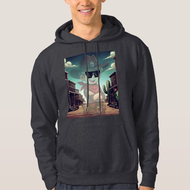 Imaginary Bandits - #MemeBandit QR Code Hoodie (Front)