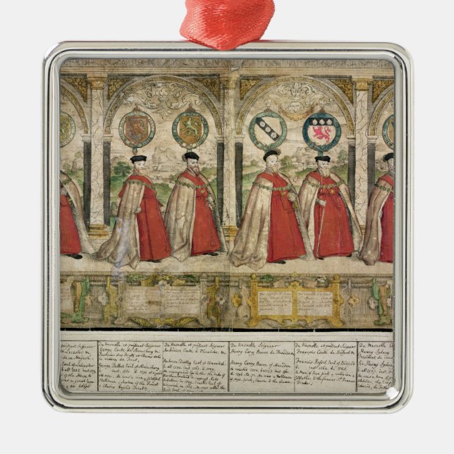 Imaginary Composite Procession Metal Tree Decoration (Front)