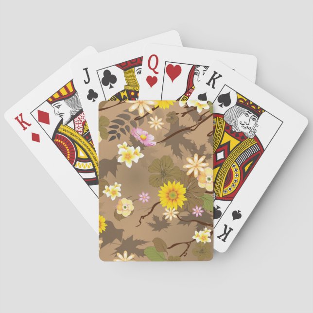 Imaginary Jungle 2 Playing Cards (Back)