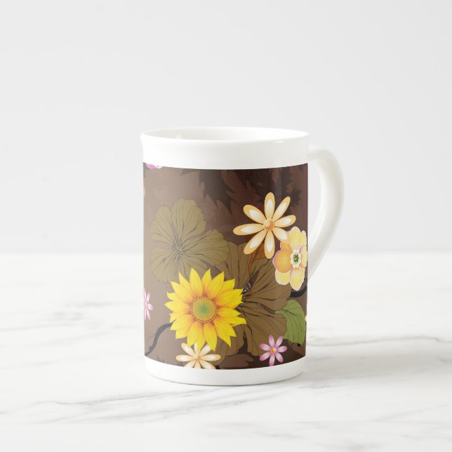 Imaginary Jungle 3 Bone China Mug (Front Right)
