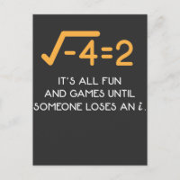 Imaginary number Mathematician  Funny Math Nerd