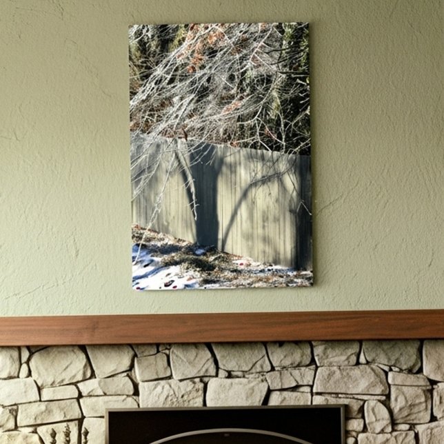 Imaginary Shadow Winter Tree Fine Art Photography Canvas Print (Creator Uploaded)