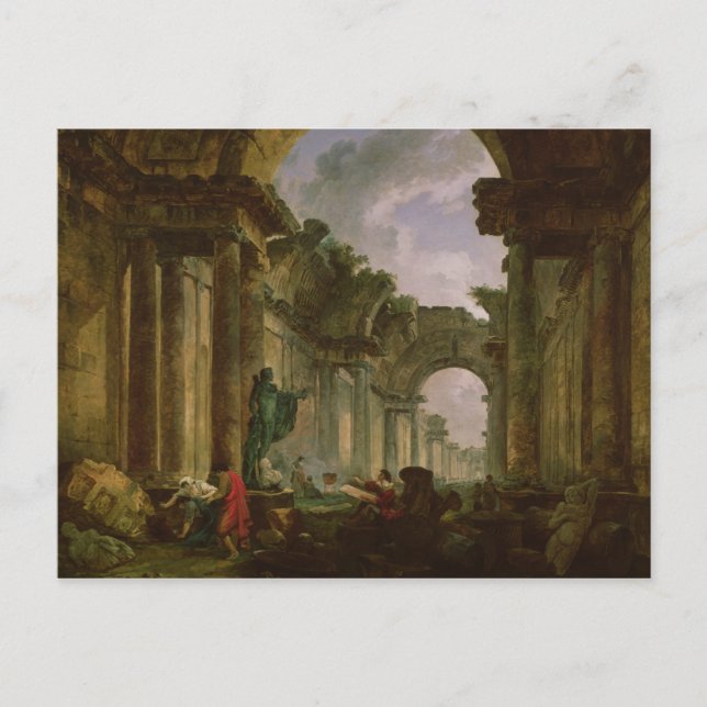 Imaginary View of the Grand Gallery of the Postcard (Front)